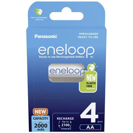 Panasonic | AA | 2000 mAh | 4 pc(s) | ENELOOP BK-3MCDE/4BE